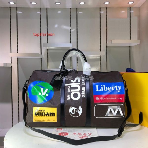 men women travel fashion genuine leather duffle designer handbags large capacity sports waterproof duffel bag m44641
men women travel fashion genuine leather duffle designer handbags large capacity sports waterproof duffel bag m44641