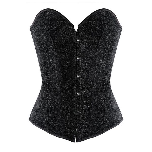 women black shimmery back padded giltter overbust lace-up bodyshaper corset fashion lady's waist cincher halloween dancing corset s-xxl, Black;white
women black shimmery back padded giltter overbust lace-up bodyshaper corset fashion lady's waist cincher halloween dancing corset s-xxl, Black;white