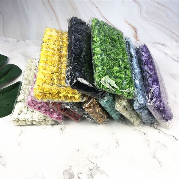 144pcs/bag 1cm mini foam roses for home wedding fake flower decora scrapbooking diy wreath gift box artificial flower bouquet.j
144pcs/bag 1cm mini foam roses for home wedding fake flower decora scrapbooking diy wreath gift box artificial flower bouquet.j