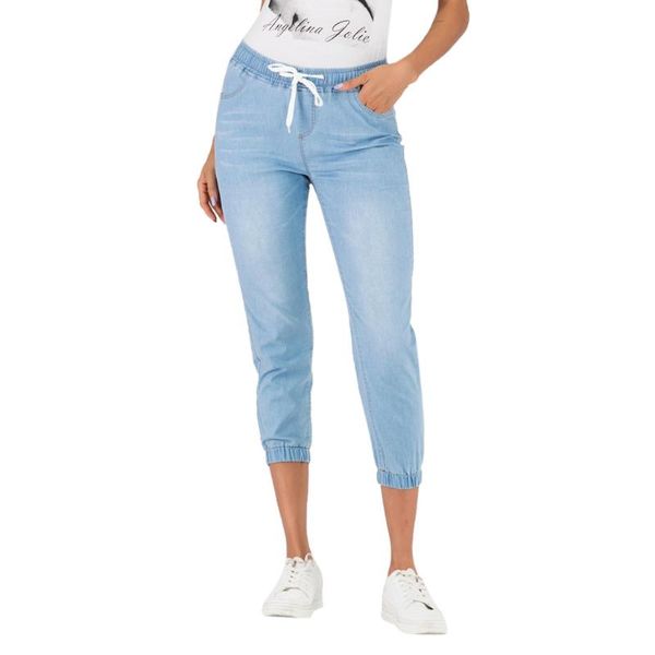women jeans plus size casual high waist summer autumn pant slim stretch cotton denim trousers for woman #3, Black;white
women jeans plus size casual high waist summer autumn pant slim stretch cotton denim trousers for woman #3, Black;white