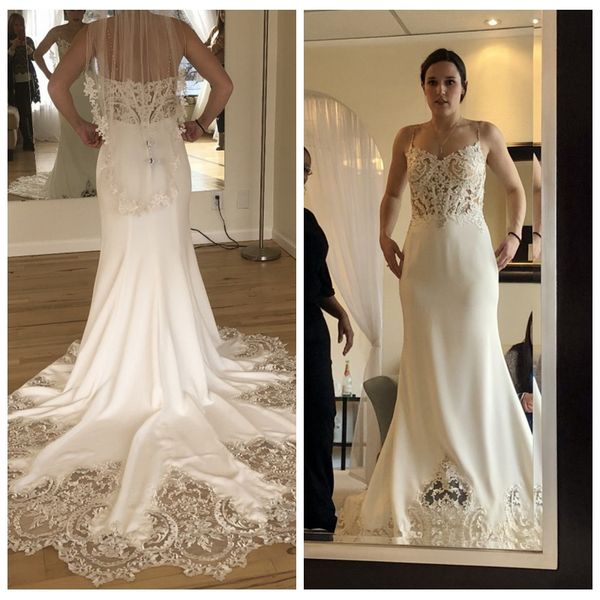 white mermaid wedding dresses lace appliques crystals beading spaghetti strap wedding dress with chapel train bridal gowns
white mermaid wedding dresses lace appliques crystals beading spaghetti strap wedding dress with chapel train bridal gowns
