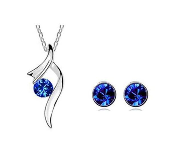 japan and south korea 2019 new selling creative simple ladies pearl inlaid zircon geometric necklace earrings set wholesale, Silver
japan and south korea 2019 new selling creative simple ladies pearl inlaid zircon geometric necklace earrings set wholesale, Silver