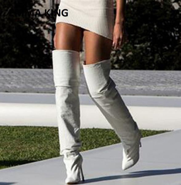 fashionable shoes women over the knee high boots autumn winter women high heels pure colour boots international dress shoe, Black
fashionable shoes women over the knee high boots autumn winter women high heels pure colour boots international dress shoe, Black