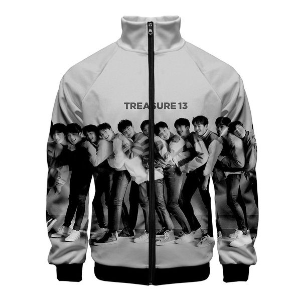 2019 carry shirt treasure 13 group close 3d stand collar zipper jacket sweater t shirts, Black
2019 carry shirt treasure 13 group close 3d stand collar zipper jacket sweater t shirts, Black