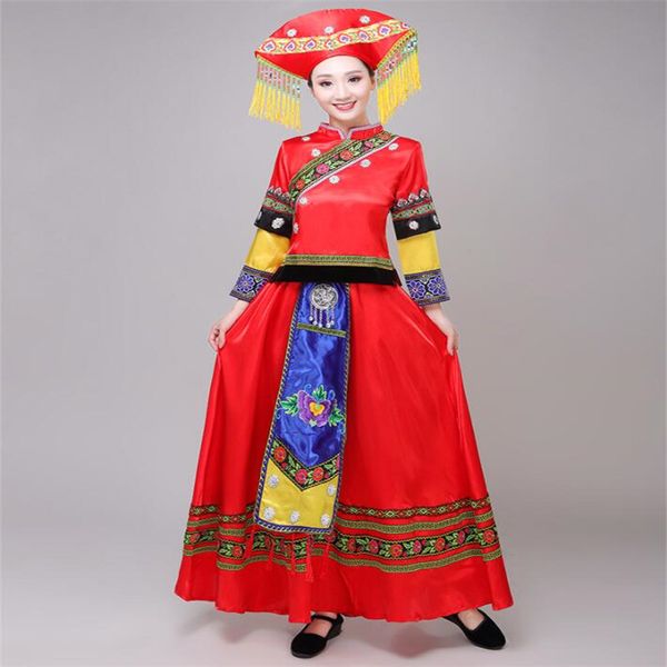 stage wear woman the zang or tibetan people ethnic minority clothing mongolia clothes accessories tibet square dance long sleeves, Black;red
stage wear woman the zang or tibetan people ethnic minority clothing mongolia clothes accessories tibet square dance long sleeves, Black;red