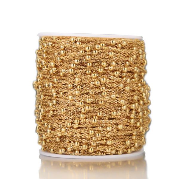 semitree 2 meters stainless steel beads chains necklace component diy bracelet jewelry making accessories handicraft anklets, Blue;slivery
semitree 2 meters stainless steel beads chains necklace component diy bracelet jewelry making accessories handicraft anklets, Blue;slivery