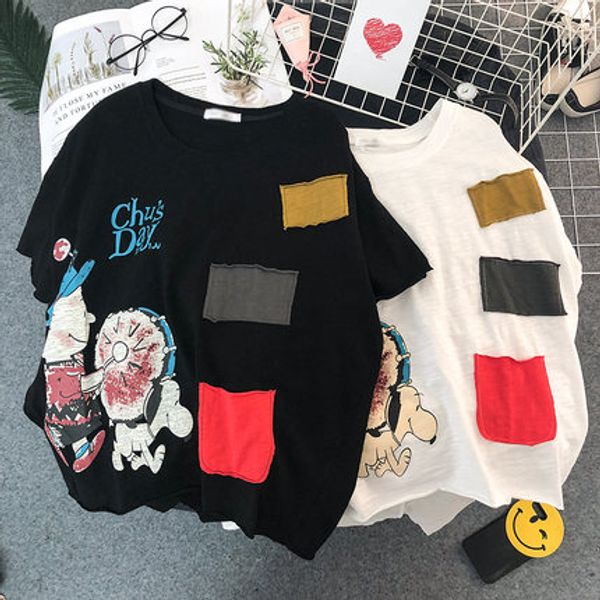 cartoon tri-color half-sleeve summer printed size t-shirt large selling 20190322 suit rilhv, Black
cartoon tri-color half-sleeve summer printed size t-shirt large selling 20190322 suit rilhv, Black