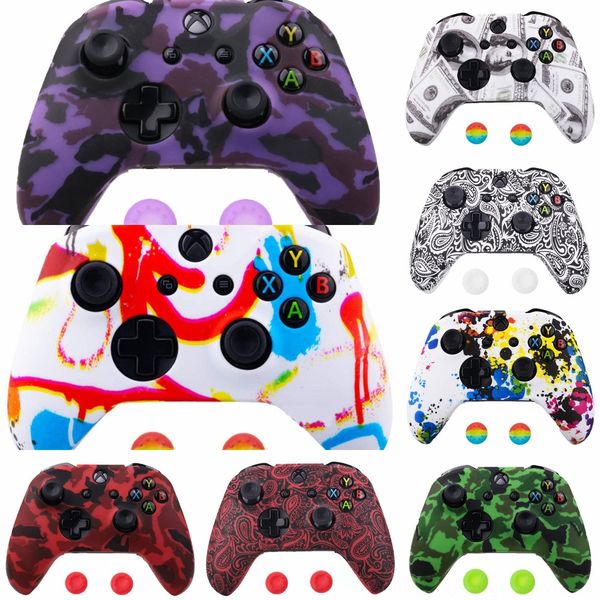 34bji camouflage camo silicone protective skin case rubber cover for xbox sleeve one x s controller protector
34bji camouflage camo silicone protective skin case rubber cover for xbox sleeve one x s controller protector