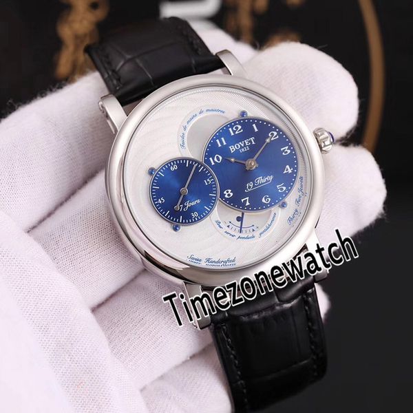 new bovet fleurier amadeo automatic mens watch steel case silver texture blue subdial number markers black leather timezonewatch e09a1, Slivery;brown
new bovet fleurier amadeo automatic mens watch steel case silver texture blue subdial number markers black leather timezonewatch e09a1, Slivery;brown