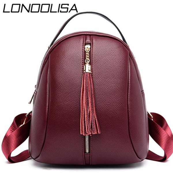 bagpack women backpack leather tassels backpacks for teenage girls female 2 main bags for women 2020 mochila feminina sac
bagpack women backpack leather tassels backpacks for teenage girls female 2 main bags for women 2020 mochila feminina sac
