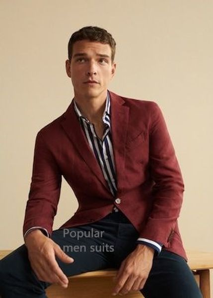 2020 notched lapel tuxedos wine red mens wedding suit one button groom suit mens suits for wedding suits (jacket+pants+vest+tie), White;black
2020 notched lapel tuxedos wine red mens wedding suit one button groom suit mens suits for wedding suits (jacket+pants+vest+tie), White;black