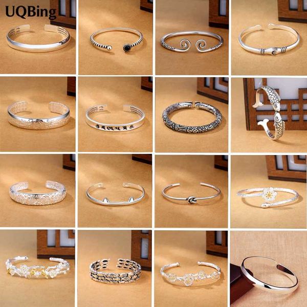 drop shipping vintage 925 sterling silver fish/bird/flower/cat/hand open women bracelets & bangles jewelry, Black
drop shipping vintage 925 sterling silver fish/bird/flower/cat/hand open women bracelets & bangles jewelry, Black