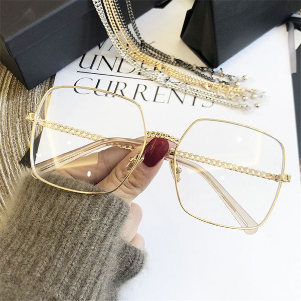 2019 women glasses frames female fashion gold silver color sunglasses anti-blue light flat mirror eyeglasses armacao de oculos
2019 women glasses frames female fashion gold silver color sunglasses anti-blue light flat mirror eyeglasses armacao de oculos