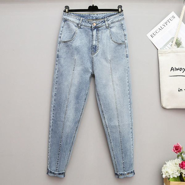 women's jeans boyfriend for women casual loose harem pants denim female streetwear elastic mom trousers 5xl q2689, Blue
women's jeans boyfriend for women casual loose harem pants denim female streetwear elastic mom trousers 5xl q2689, Blue