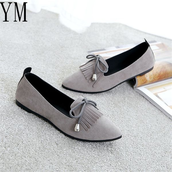tassels sweet outside shallow autumn flats women soft pointed toe flat heel summer women shoes bowknot slide resistance 35-40, Black
tassels sweet outside shallow autumn flats women soft pointed toe flat heel summer women shoes bowknot slide resistance 35-40, Black
