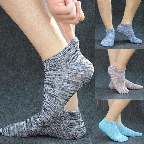 new 5 colors men cotton socks summer five finger socks for men fashion toe breathable sports deodorize short ankle, Black
new 5 colors men cotton socks summer five finger socks for men fashion toe breathable sports deodorize short ankle, Black