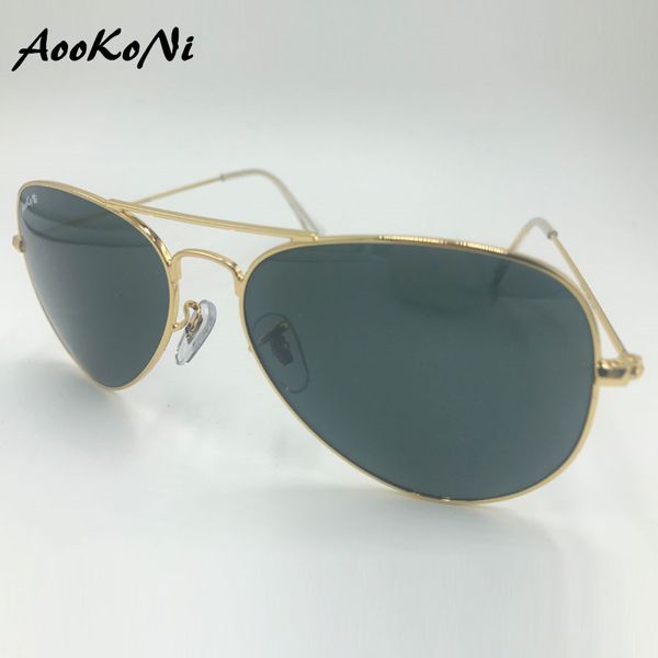 glass uv protection lens uv400 classic pilot fashion sunglasses for men and women vintage sport sun glasses with case 58mm 62mm, White;black
glass uv protection lens uv400 classic pilot fashion sunglasses for men and women vintage sport sun glasses with case 58mm 62mm, White;black