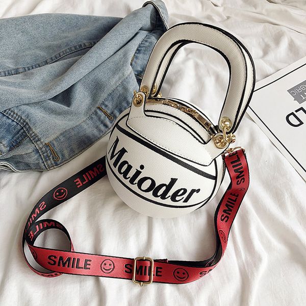 new small personality basketball hand bag fashion women handbag creative letters shoulder messenger bag female mini round tote
new small personality basketball hand bag fashion women handbag creative letters shoulder messenger bag female mini round tote