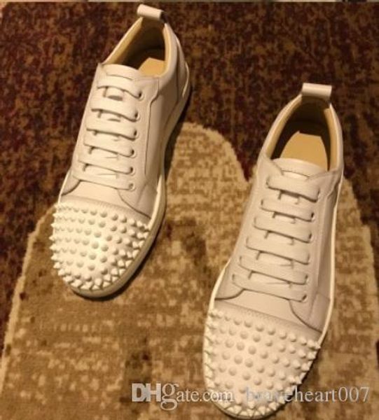 new 2019 designer sneakers red bottom shoe low cut suede spike shoes for men women casual shoes party wedding crystal leather sneakers c3, Black
new 2019 designer sneakers red bottom shoe low cut suede spike shoes for men women casual shoes party wedding crystal leather sneakers c3, Black