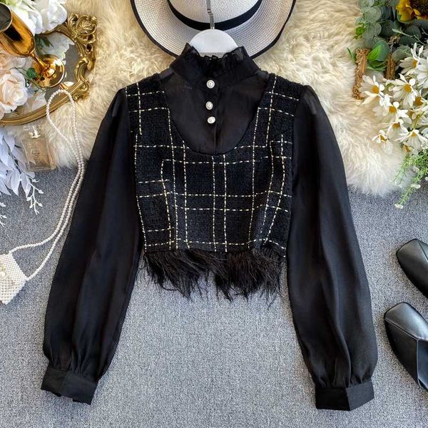 spring autumn shirt blouse women clothes 2020 korean vintage womens and blouses ropa mujer shirts blusa feminina zt5571, White
spring autumn shirt blouse women clothes 2020 korean vintage womens and blouses ropa mujer shirts blusa feminina zt5571, White
