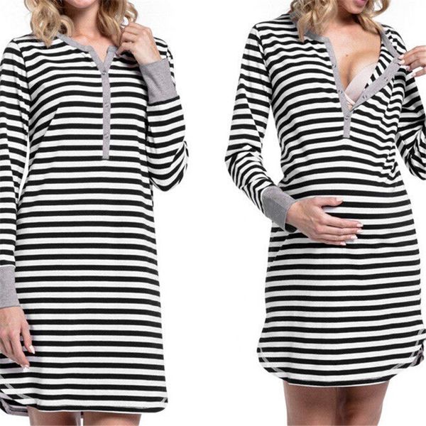 pregnant women summer sleeveless dress striped dresses breastfeeding and nursing women dresses women's vestidos, Black;gray
pregnant women summer sleeveless dress striped dresses breastfeeding and nursing women dresses women's vestidos, Black;gray