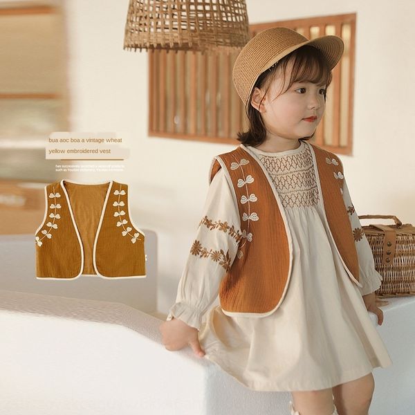 autumn outside wear children's embroidered vest male and female children wear foreign-style newborn baby embroidery vest, Camo 
autumn outside wear children's embroidered vest male and female children wear foreign-style newborn baby embroidery vest, Camo