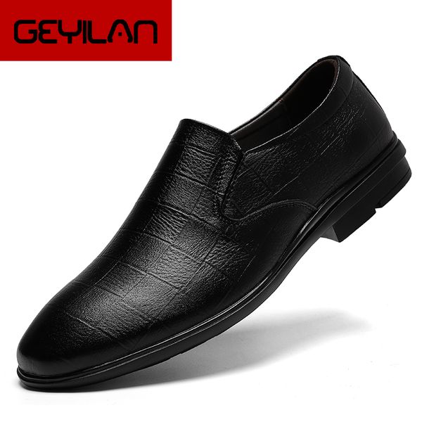 business formal shoes men genuine leather shoes lace up casual footwear men soft face flat base big size 47, Black
business formal shoes men genuine leather shoes lace up casual footwear men soft face flat base big size 47, Black