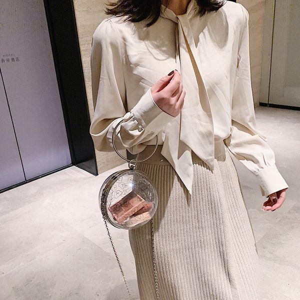 2020 new korean shoulder bag women's casual fashion printing transparent small round bag ladies
2020 new korean shoulder bag women's casual fashion printing transparent small round bag ladies
