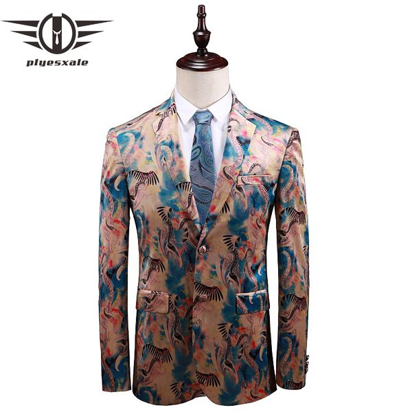 plyesxale slim fit mens printed blazers stylish mens blazer jacket 5xl party prom blazer for men 2019 spring q116, White;black
plyesxale slim fit mens printed blazers stylish mens blazer jacket 5xl party prom blazer for men 2019 spring q116, White;black