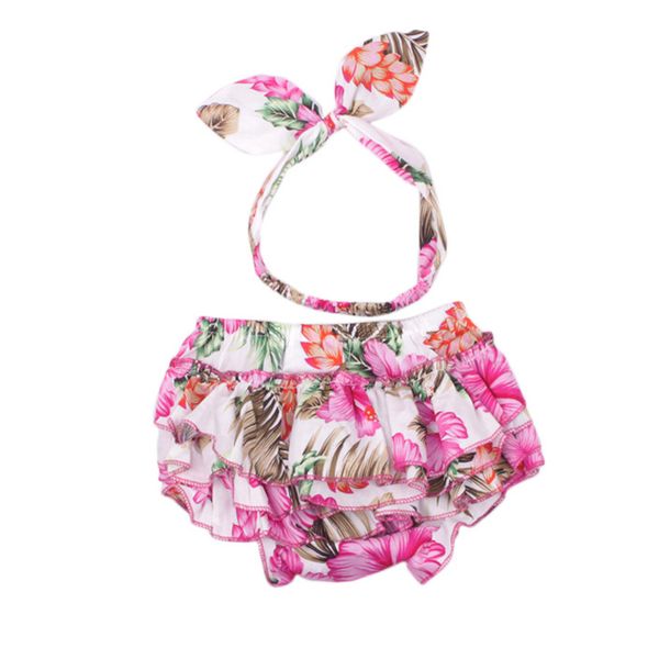 1sets infant toddler baby girl cotton short pants + headband outfits set floral polka dot princess falbala bud silk pantskirt pp002, Blue
1sets infant toddler baby girl cotton short pants + headband outfits set floral polka dot princess falbala bud silk pantskirt pp002, Blue