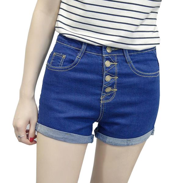 summer 2019 women pleat curling shorts denim hot shorts female denim casual high waist split hem for women, White;black
summer 2019 women pleat curling shorts denim hot shorts female denim casual high waist split hem for women, White;black