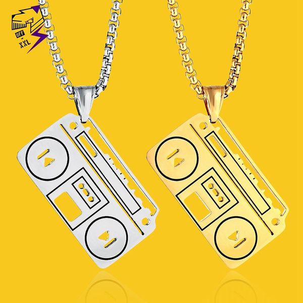 europe and america music titanium steel pendant hip hop retro cool recorder titanium steel necklace necklace women, Silver
europe and america music titanium steel pendant hip hop retro cool recorder titanium steel necklace necklace women, Silver