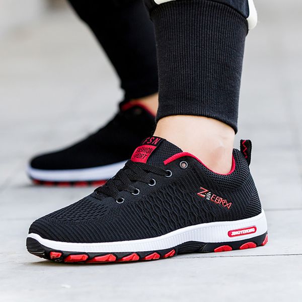 summer shoes men casual shoes fashion breathable sneakers comfort lace-up mesh red men's footwear zapatillas hombre, Black
summer shoes men casual shoes fashion breathable sneakers comfort lace-up mesh red men's footwear zapatillas hombre, Black