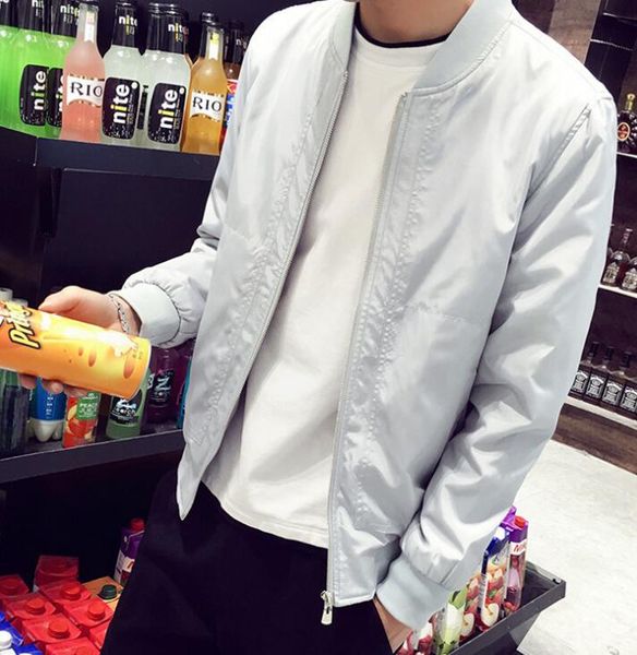 2019 baseball jacket men spring autumn casual solid fashion slim ma 1 zipper bomber jackets men overcoat mens thin pilot jackets, Black;brown
2019 baseball jacket men spring autumn casual solid fashion slim ma 1 zipper bomber jackets men overcoat mens thin pilot jackets, Black;brown
