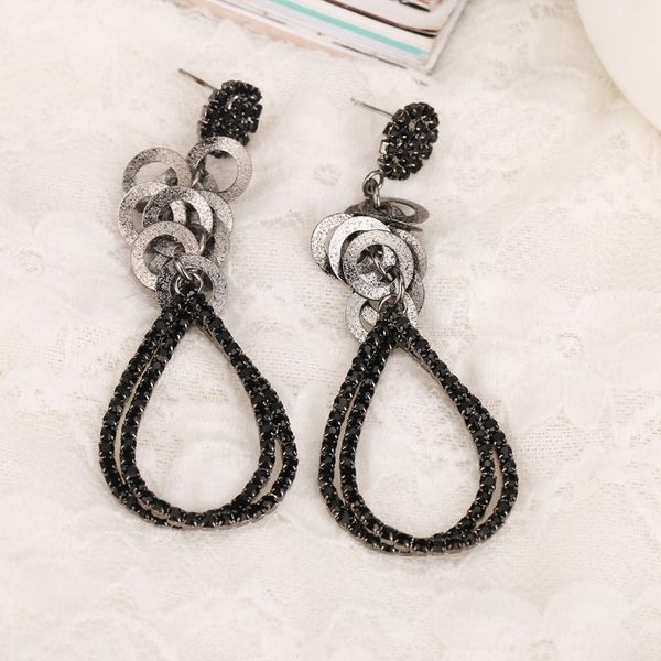 exaggeration crystal diamond ear nail woman nightclub earrings ornaments member states, Golden
exaggeration crystal diamond ear nail woman nightclub earrings ornaments member states, Golden