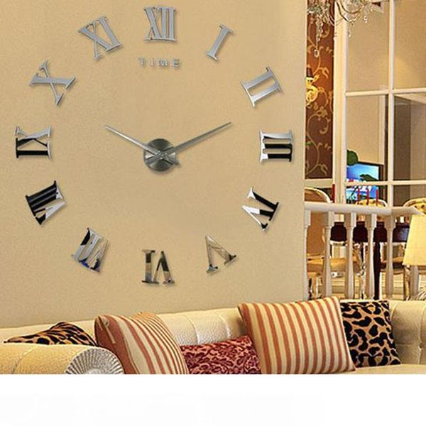 acrylic sticker wall clock modern diy analog 3d mirror surface numbers house decoration fashion clock for living room
acrylic sticker wall clock modern diy analog 3d mirror surface numbers house decoration fashion clock for living room