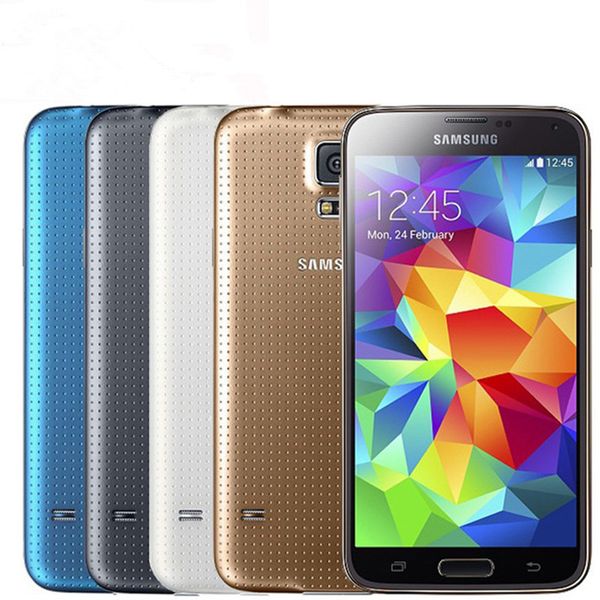 Image of Refurbished Original Samsung Galaxy S5 G900A G900T G900F Quad Core 2GB 16GB Support 4G LTE Unlocked Phone