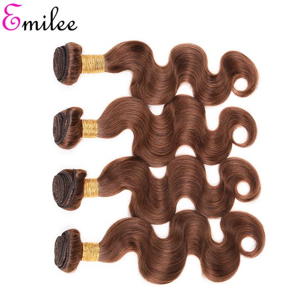 emilee color 4 ombre hair bundles chocolate brown body wave hair bundles with lace closure indian 4# remy hair weave, Black
emilee color 4 ombre hair bundles chocolate brown body wave hair bundles with lace closure indian 4# remy hair weave, Black