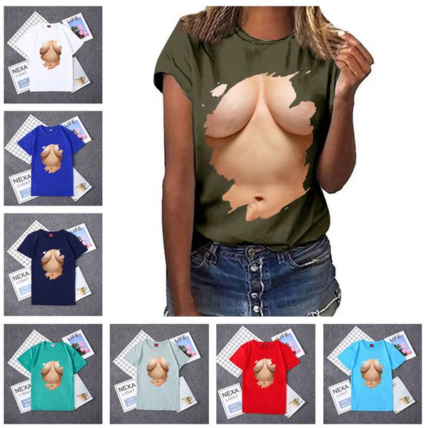 summer women t-shirt 3d body art printing t shirt short sleeve o-neck t-shirts personality design tshirts tees girls clothing, White
summer women t-shirt 3d body art printing t shirt short sleeve o-neck t-shirts personality design tshirts tees girls clothing, White