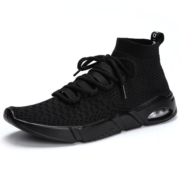 new men fashion large size breathable mesh safety comfortable 2019 summer shoes non-slip platform men's boots 4 colors, Black
new men fashion large size breathable mesh safety comfortable 2019 summer shoes non-slip platform men's boots 4 colors, Black