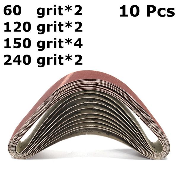 10pcs 50x686mm abrasive sanding belt sanding paper for belt sanders bench grinder grinding polishing tool 60-150 grit new
10pcs 50x686mm abrasive sanding belt sanding paper for belt sanders bench grinder grinding polishing tool 60-150 grit new