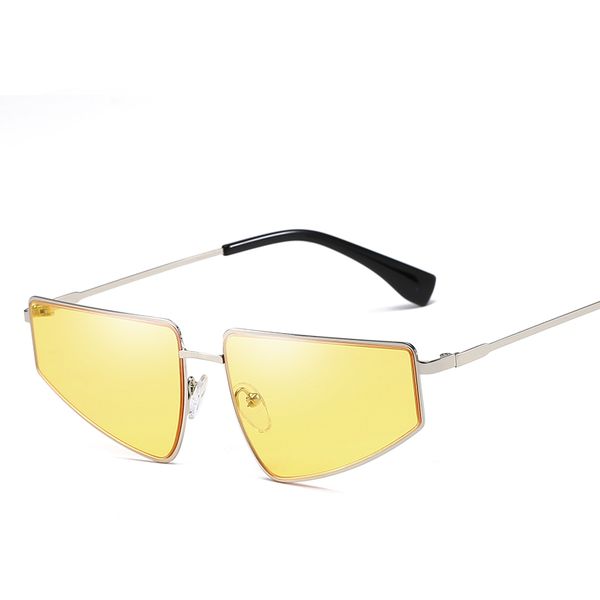 2020 unique irregularity night vision goggles with yellow lens driving eye glasses for men women metal eyeglasses eyewear 9305cj, White;black
2020 unique irregularity night vision goggles with yellow lens driving eye glasses for men women metal eyeglasses eyewear 9305cj, White;black