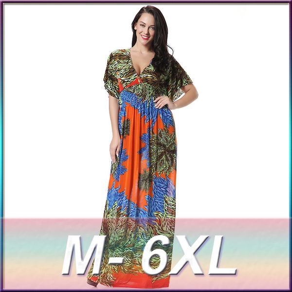 plus size maxi long summer dress women dresses large big size elegant boho beach tunic sundress dress party, Black;gray
plus size maxi long summer dress women dresses large big size elegant boho beach tunic sundress dress party, Black;gray