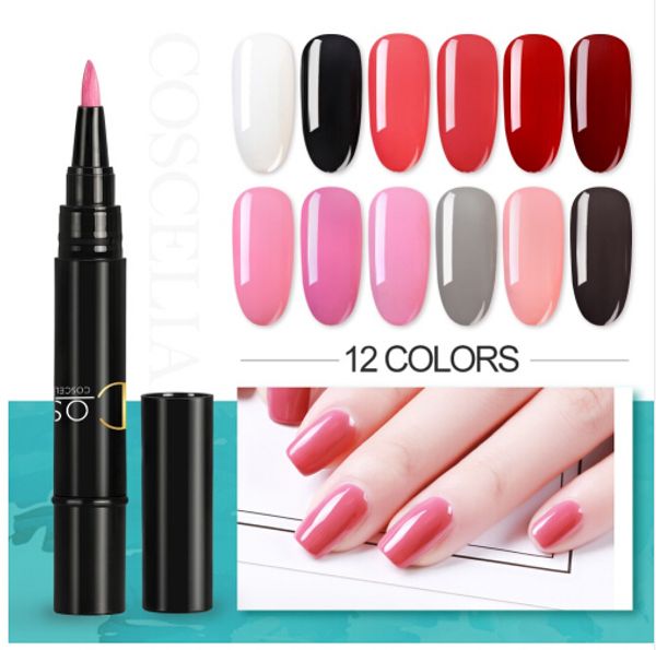 coscelia 3 in 1 gel nail varnish pen glitter one step gel polish hybrid 12 colors easy to use uv gel lacquer, Red;pink
coscelia 3 in 1 gel nail varnish pen glitter one step gel polish hybrid 12 colors easy to use uv gel lacquer, Red;pink