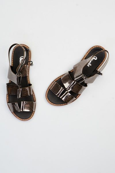 bambi lead female sandals f0365160539, Black