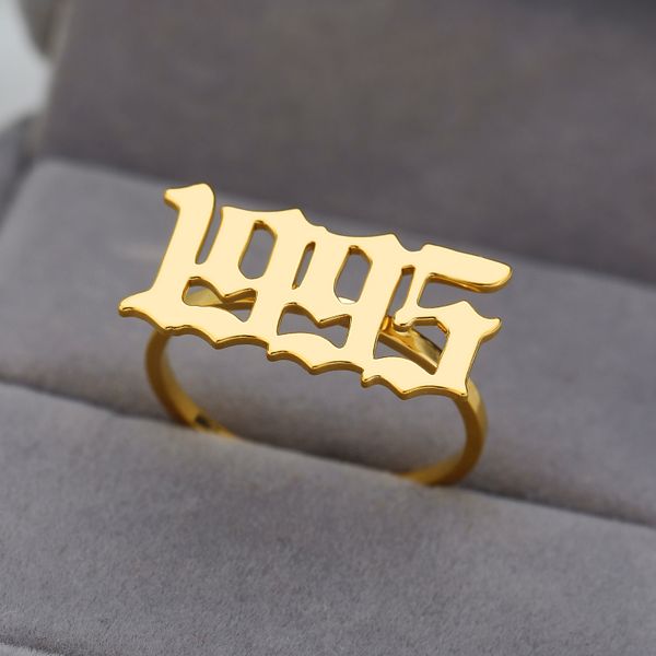 personalized any number old english year number ring 1970 1982 gold custom adjustable size stainless steel men ring, Golden;silver
personalized any number old english year number ring 1970 1982 gold custom adjustable size stainless steel men ring, Golden;silver