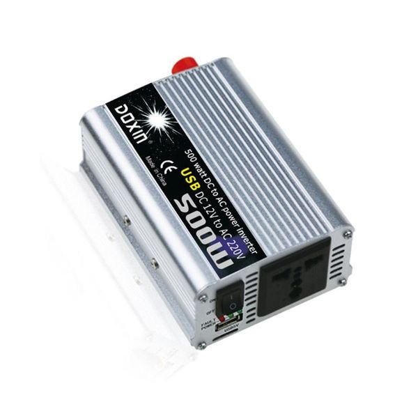 500w high power dc12v to ac 220v portable power inverter adapter charger universal voltage converter switch
500w high power dc12v to ac 220v portable power inverter adapter charger universal voltage converter switch