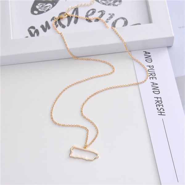 10pcs outline north american puerto rico island map chain necklace hollow state geography country city hometown souvenir necklace jewelry, Silver
10pcs outline north american puerto rico island map chain necklace hollow state geography country city hometown souvenir necklace jewelry, Silver
