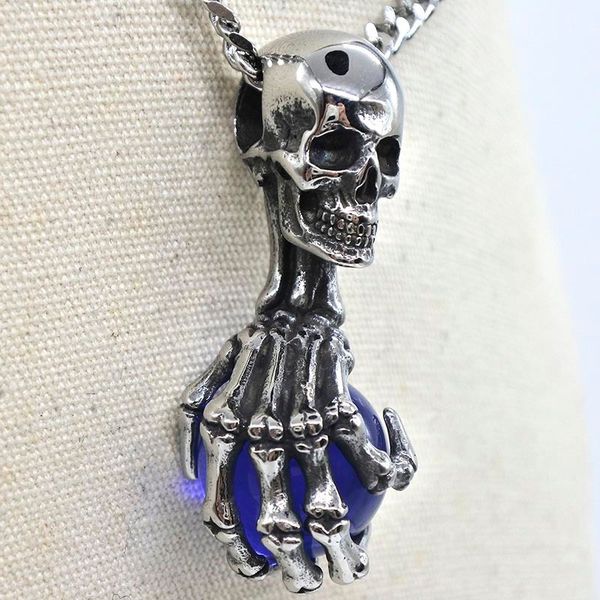 amumiu vintage cross skull with claw evil red eye necklace pendant for men 316 stainless steel unique jewelry punk style hzp347, Silver
amumiu vintage cross skull with claw evil red eye necklace pendant for men 316 stainless steel unique jewelry punk style hzp347, Silver