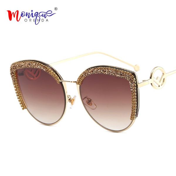 cat eye sunglasses woman bling stones frame crystal eyeglasses fashion clear gradient lens sun glass rhinestone oculos, White;black
cat eye sunglasses woman bling stones frame crystal eyeglasses fashion clear gradient lens sun glass rhinestone oculos, White;black